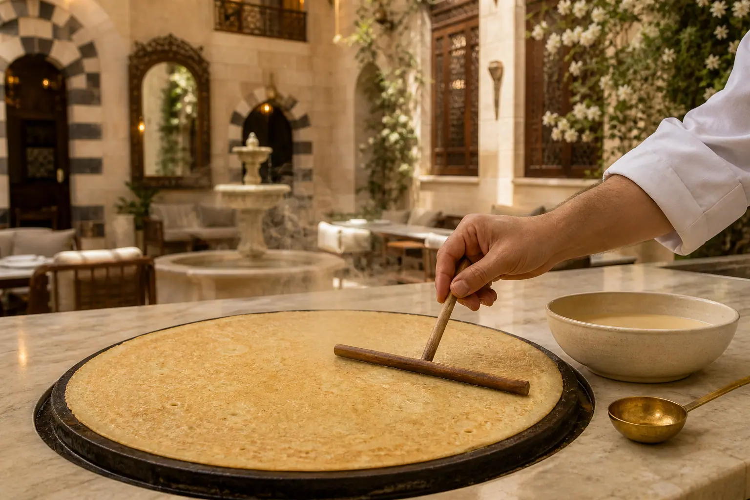 Ziara Damascus — crepe griddle