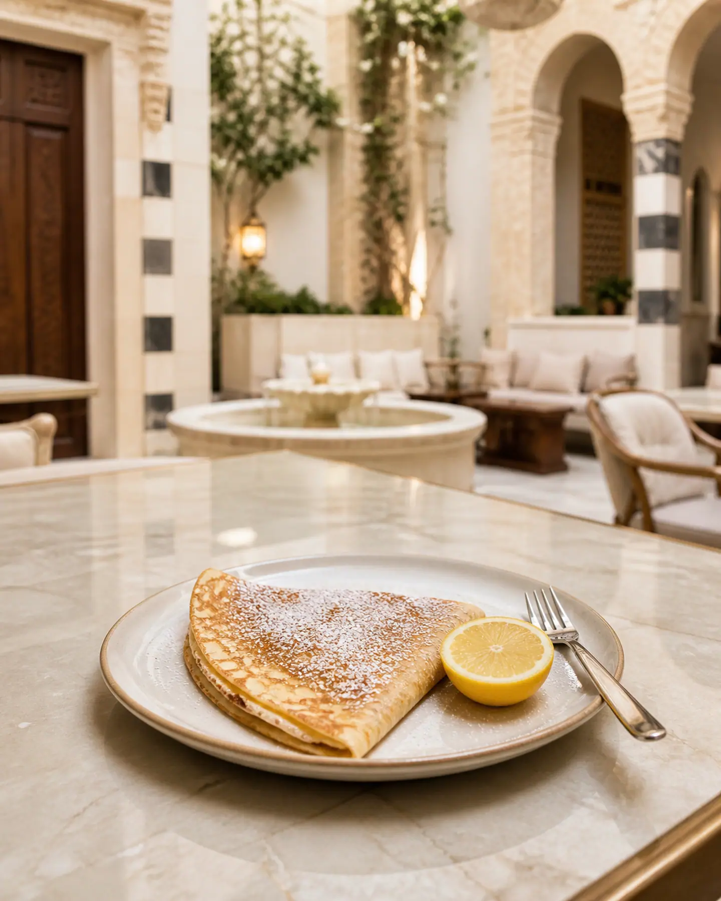 Ziara Damascus — sweet crepe