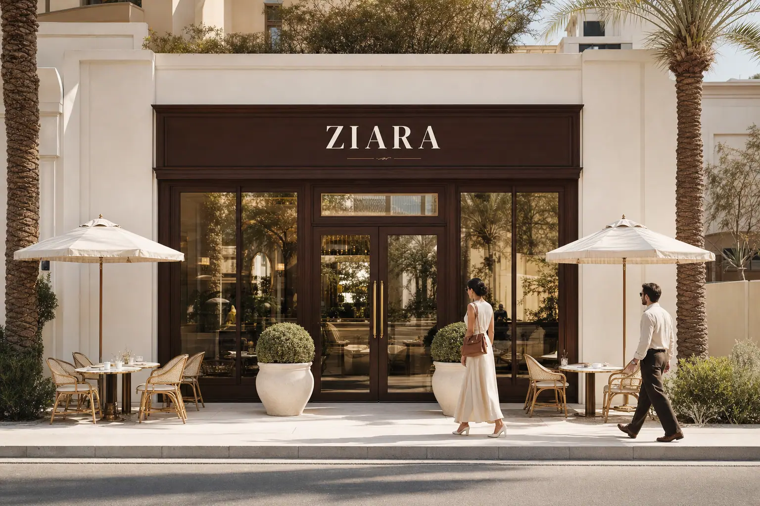 Ziara Dubai — storefront day