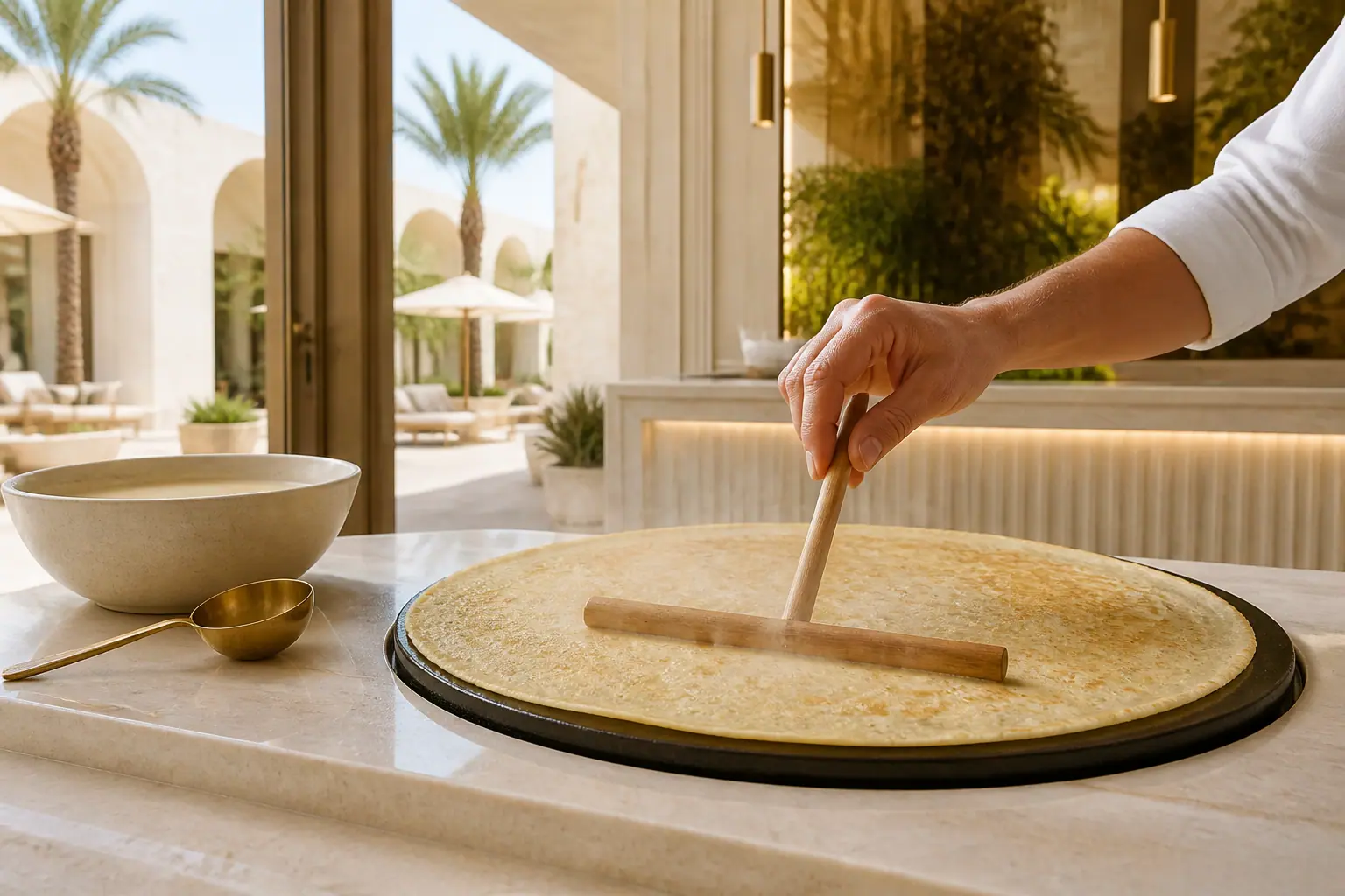 Ziara Dubai — crepe griddle
