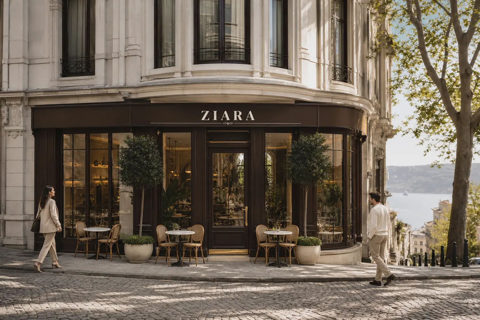 Ziara Istanbul — storefront day