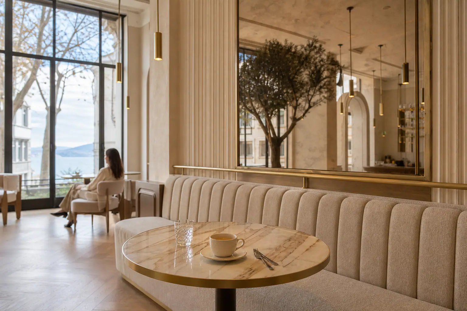 Ziara Istanbul — interior banquette