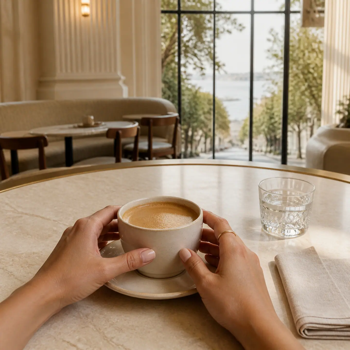 Ziara Istanbul — coffee and hands